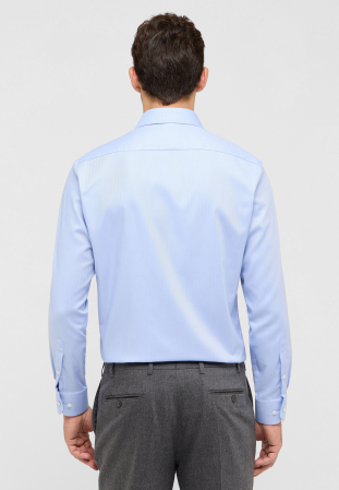 Camasa blue, modern fit, pentru barbati, 100% bumbac, maneca lunga, model  1179/12 X18K Eterna [1]