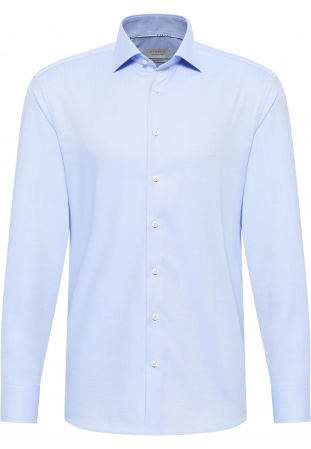 Camasa blue, modern fit, pentru barbati, 100% bumbac, maneca lunga, model  1179/12 X18K Eterna [4]