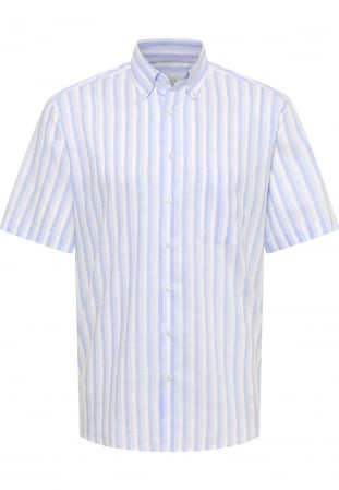 Camasa dungi, modern fit, pentru barbati, 52% lyocell, 48% bumbac, maneca scurta, model  2643/14 CS24 Eterna [4]