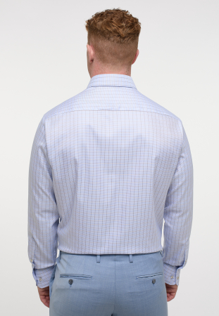 Camasa carouri, modern fit, pentru barbati, 100% bumbac, maneca lunga, model 3569/22 X682 Eterna [1]