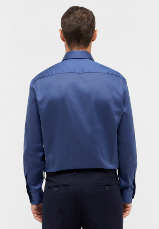 Camasa bleumarine, comfort fit, pentru barbati, 100% bumbac, maneca lunga, model 4203/07 E19K Eterna [1]