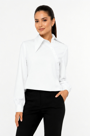 Bluze dama - Camasa 5579 alba La Donna