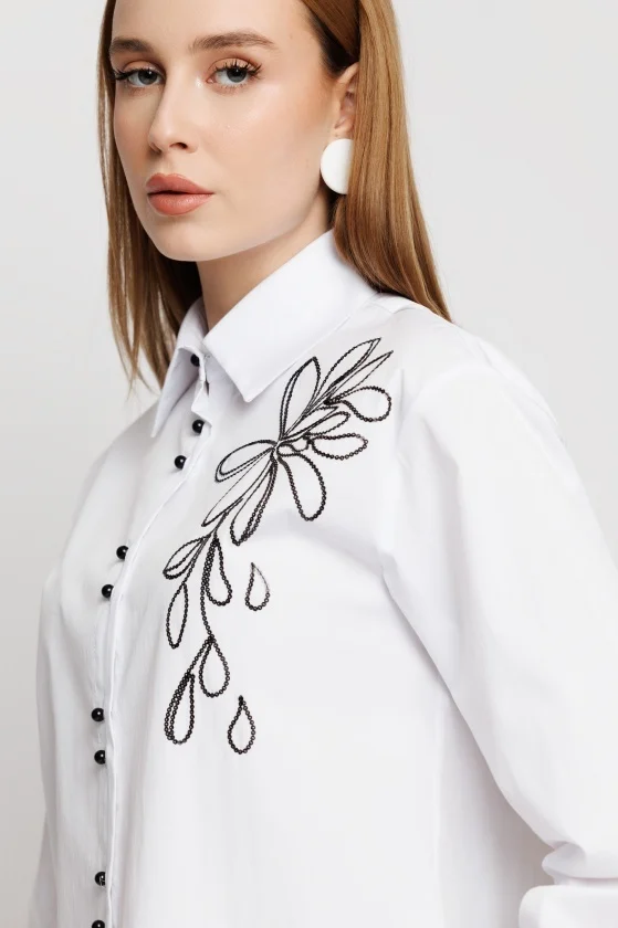 Imbracaminte Femei - Camasa 6015 alba Mizar