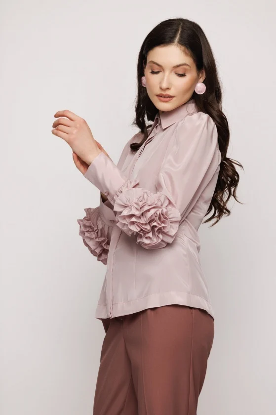 Imbracaminte Femei - Camasa 6062 pudra Mizar