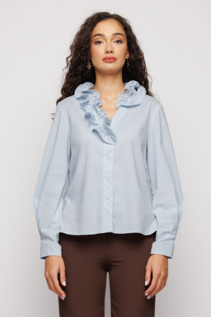 Bluze dama - Camasa 6371 bleu Mizar