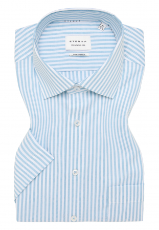 Camasa dungi, modern fit, pentru barbati, 100% bumbac, maneca scurta, model 8042/67 C19K Eterna [2]