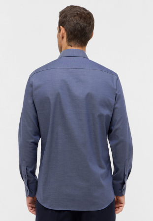 Camasa bleumarin, modern fit, pentru barbati, 100% bumbac, maneca lunga, model 8134/07 X15K Eterna [2]