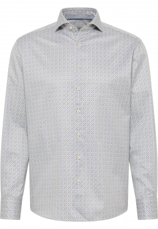 Camasa imprimeu, modern fit, pentru barbati, 100% bumbac, maneca lunga, model 8159/47 XS82 Eterna [4]