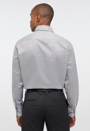 Camasa imprimeu, modern fit, pentru barbati, 100% bumbac, maneca lunga, model 8159/47 XS82 Eterna [1]