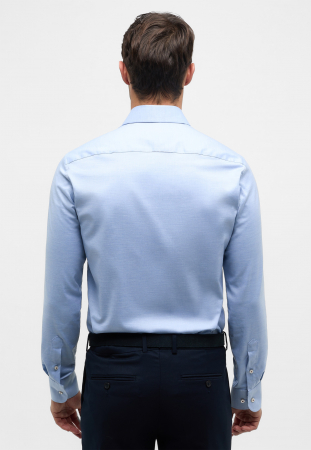 Camasa blue, slim fit, pentru barbati, 100% bumbac, maneca lunga, model 8182/13 F66V Eterna [1]