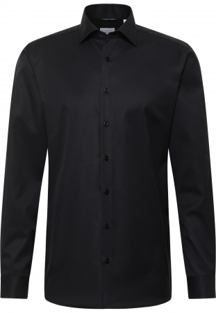 Camasa COVER neagra, modern fit, pentru barbati, 100% bumbac, maneca lunga, model  8817/39 X18K Eterna [4]