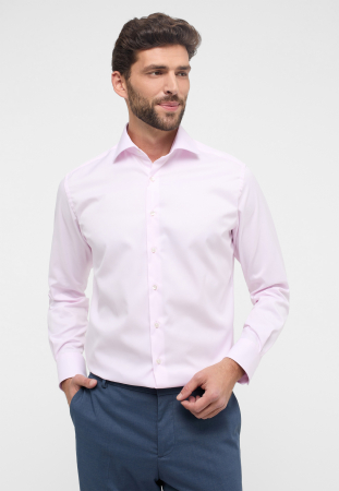 Imbracaminte Barbati - Camasa roz COVER, modern fit, pentru barbati, 100% bumbac, maneca lunga, model  8817/50 X18K Eterna