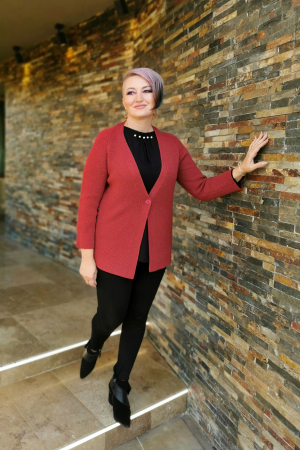 Cardigan 329 caramiziu Acvila [5]