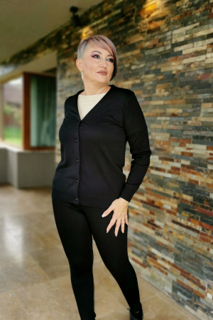 Cardigan 53 negru Magnetic [1]