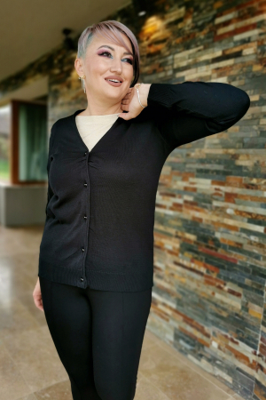 Cardigan 53 negru Magnetic [0]