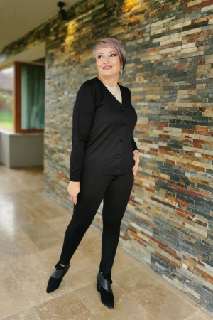 Cardigan 53 negru Magnetic [5]