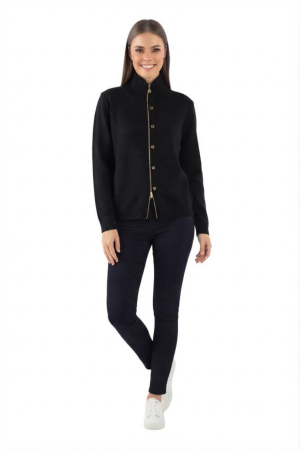Cardigan 6054 negru Corade