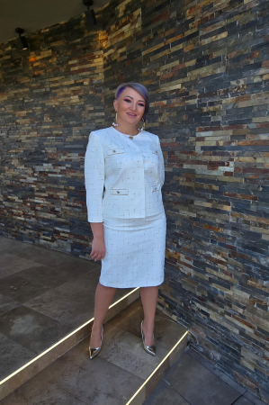 Compleuri dama - Compleu 330 ivoar/auriu Leonard