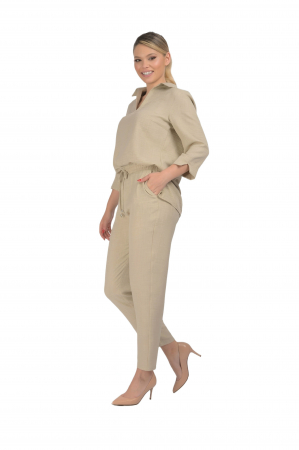 Imbracaminte Femei - Compleu 4415 bej La Donna