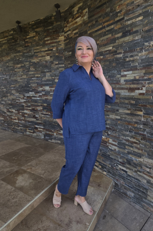 Compleu 4415 bleumarine La Donna [5]