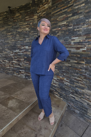 Compleu 4415 bleumarine La Donna [1]