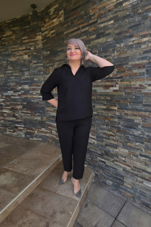 Imbracaminte Femei - Compleu 4415 negru La Donna