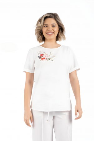 Imbracaminte Femei - Compleu 4417 alb La Donna