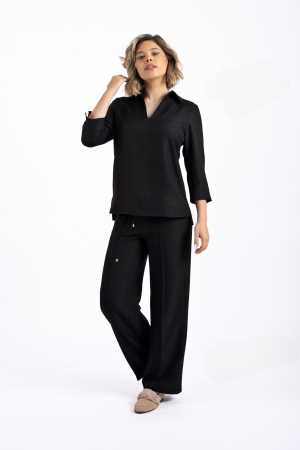 Imbracaminte Femei - Compleu 4418 negru La Donna
