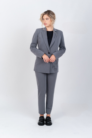 Compleuri dama - Compleu 4433 gri La Donna