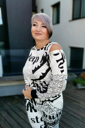 Compleu sport 327 alb/negru Effect [7]