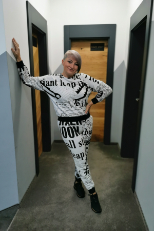 Compleu sport 327 alb/negru Effect [1]