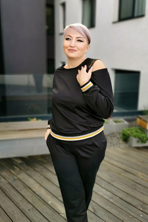 Compleu sport 327 negru Effect [2]