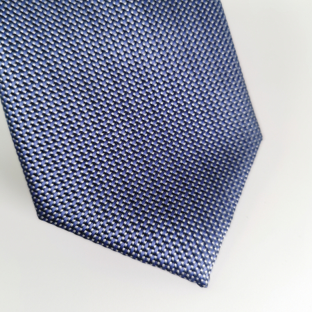 Cravata 242 bleumarine textura Massimo Clessi [1]
