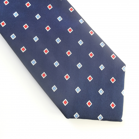 Cravata 243 bleo patrate Massimo Clessi [5]