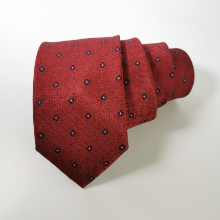 Cravata 247 bleumarine flori Massimo Clessi [0]