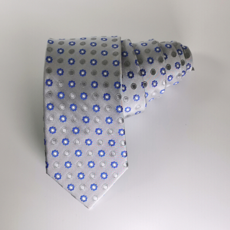 Cravata 248 galben flori Massimo Clessi [0]