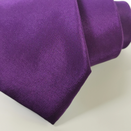 Cravata 249 uni violet Massimo Clessi [1]