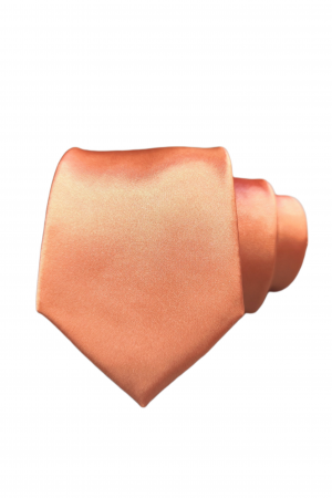 Imbracaminte Barbati - Cravata uni 7 cm piersica Massimo Clessi