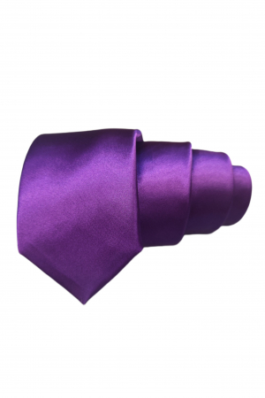 Imbracaminte Barbati - Cravata uni 7 cm violet Massimo Clessi