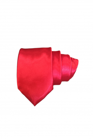 Imbracaminte Barbati - Cravata uni 7 cm rosu d Massimo Clessi
