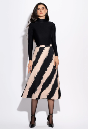 Fuste dama - Fusta 367 imprimata Leonard