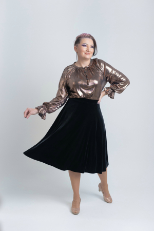 Fuste dama - Fusta 369 neagra Exnec