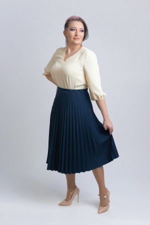 Fuste dama - Fusta 370 bleumarine Exnec