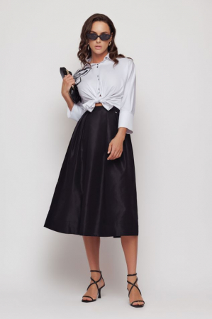 Fuste dama - Fusta 4296 tafta neagra Mizar