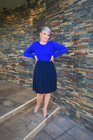 Fusta 434 bleumarine Exnec [0]