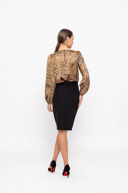 Fusta C3408 neagra Caramel [1]