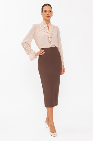 Fusta C3607 maro Caramel