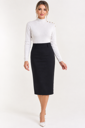 Imbracaminte Femei - Fusta F01 neagra Letty
