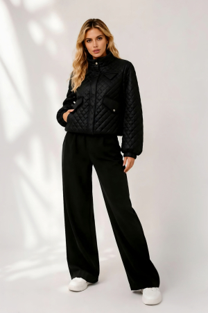Imbracaminte Femei - Geaca 28287 neagra Corade