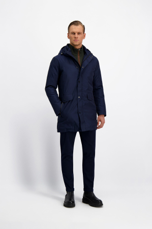 Scurte, Paltoane barbati - Geaca 29891 bleumarine Lavard